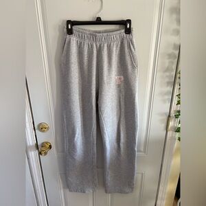 Pink Victoria’s Secret Ivy fleece straight leg sweatpants